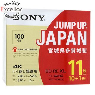 ソニー(SONY)のSONY　ブルーレイディスク 11BNE3VZPS2　BD-RE XL 2倍速 11枚組(その他)