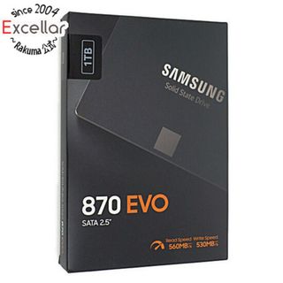 サムスン(SAMSUNG)のSAMSUNG　2.5インチ SSD　870 EVO MZ-77E1T0B/IT　1TB(PC周辺機器)