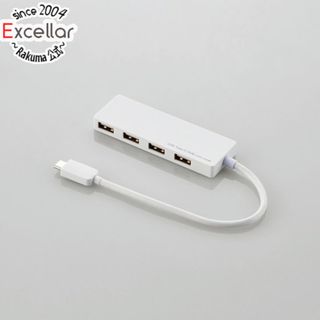 エレコム(ELECOM)のELECOM製　USB Type-C接続4ポートUSB2.0ハブ　U2HC-A429BWH　ホワイト(PC周辺機器)