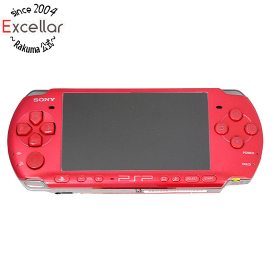 付属品SONY　PSP ラディアント・レッド PSP-3000 RR　バッテリーなし