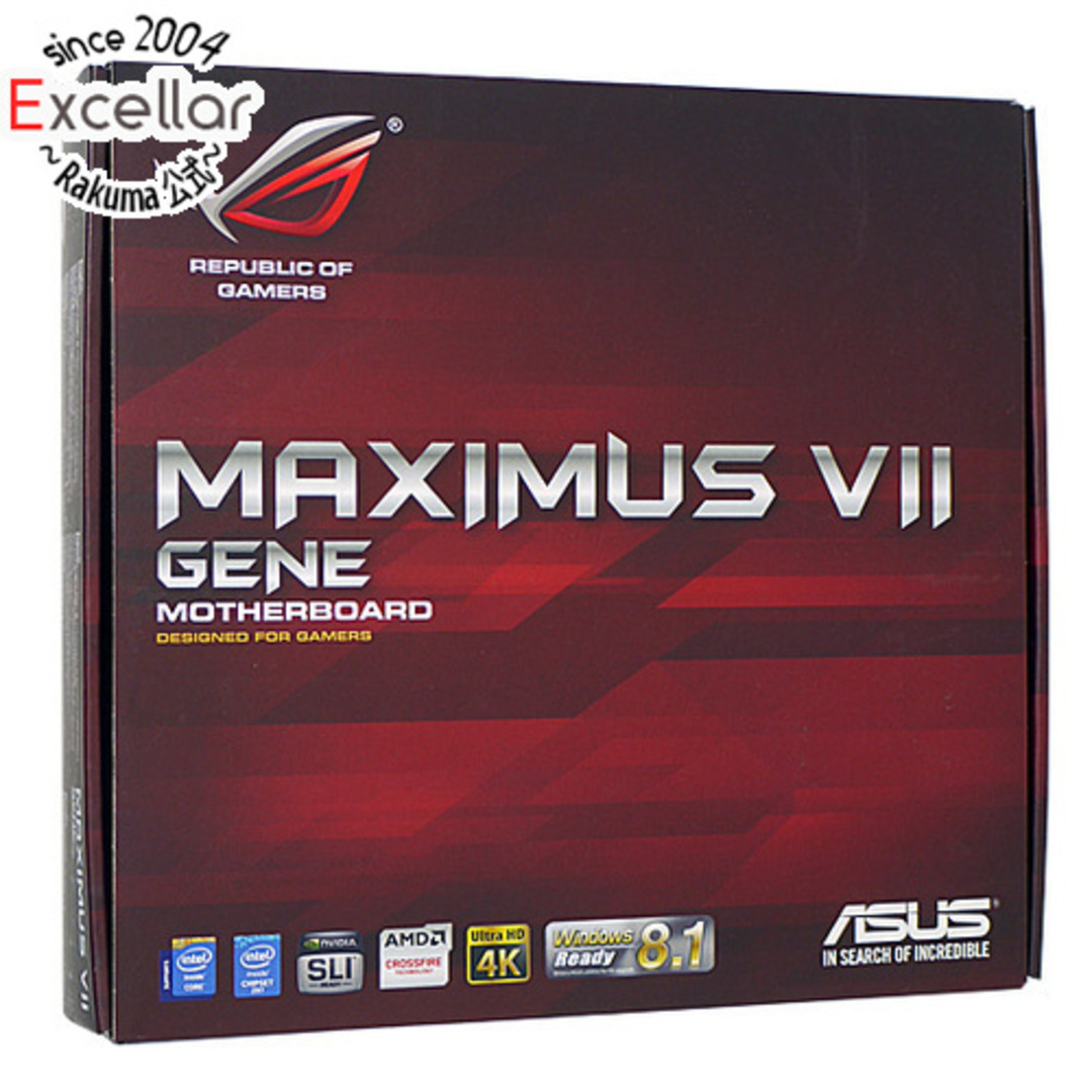 ASUS製MicroATXマザーボード　MAXIMUS VII GENE　LGA1150 元箱ありその他