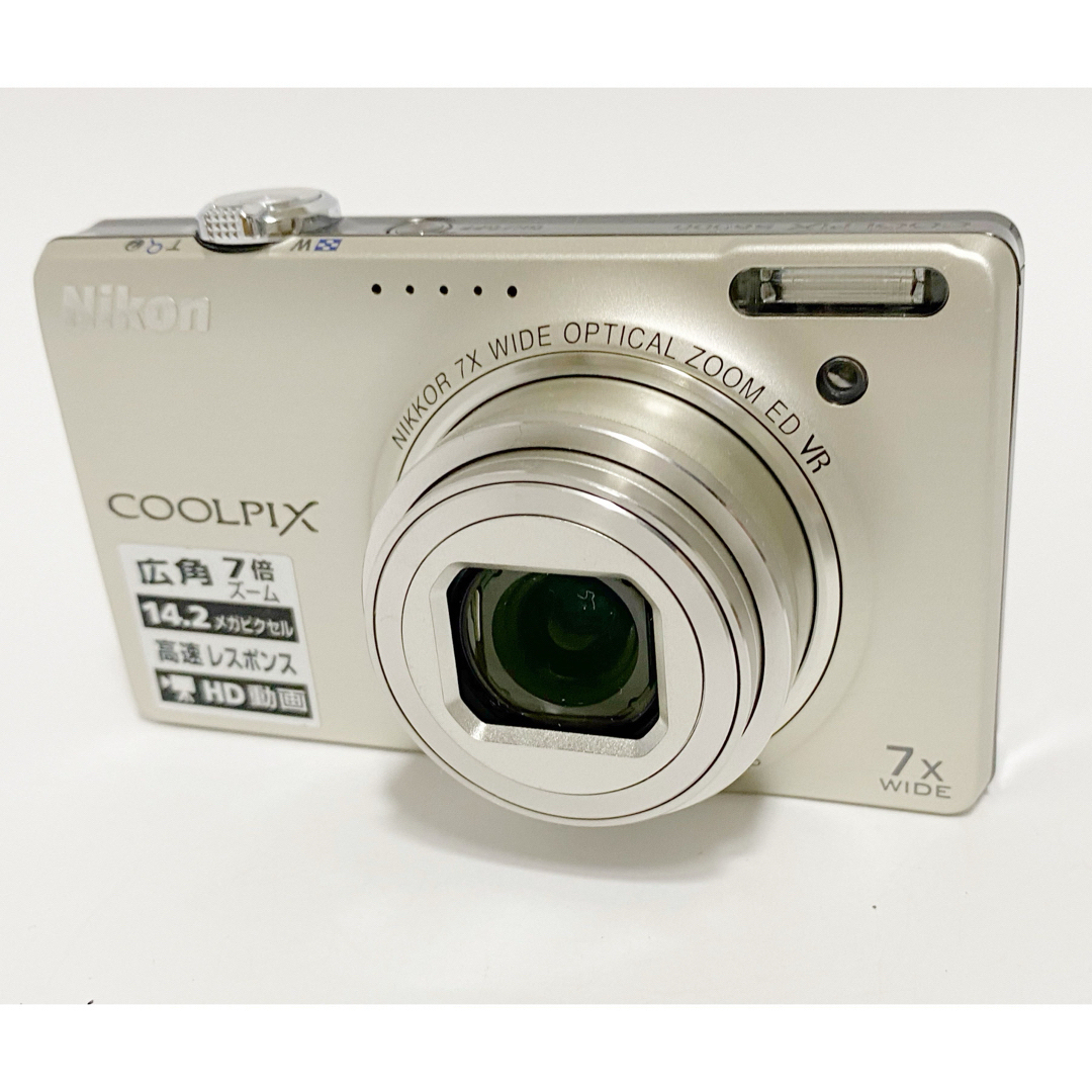 Nikon(ニコン)のNikon coolpix s6000 ニコン　クールピクス　デジタルカメラ スマホ/家電/カメラのカメラ(コンパクトデジタルカメラ)の商品写真