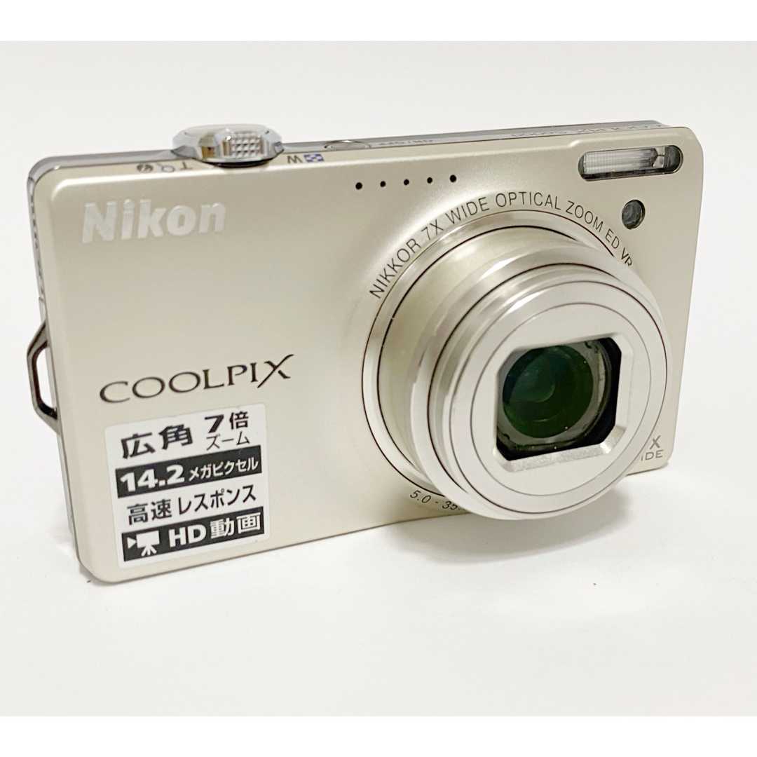 Nikon(ニコン)のNikon coolpix s6000 ニコン　クールピクス　デジタルカメラ スマホ/家電/カメラのカメラ(コンパクトデジタルカメラ)の商品写真