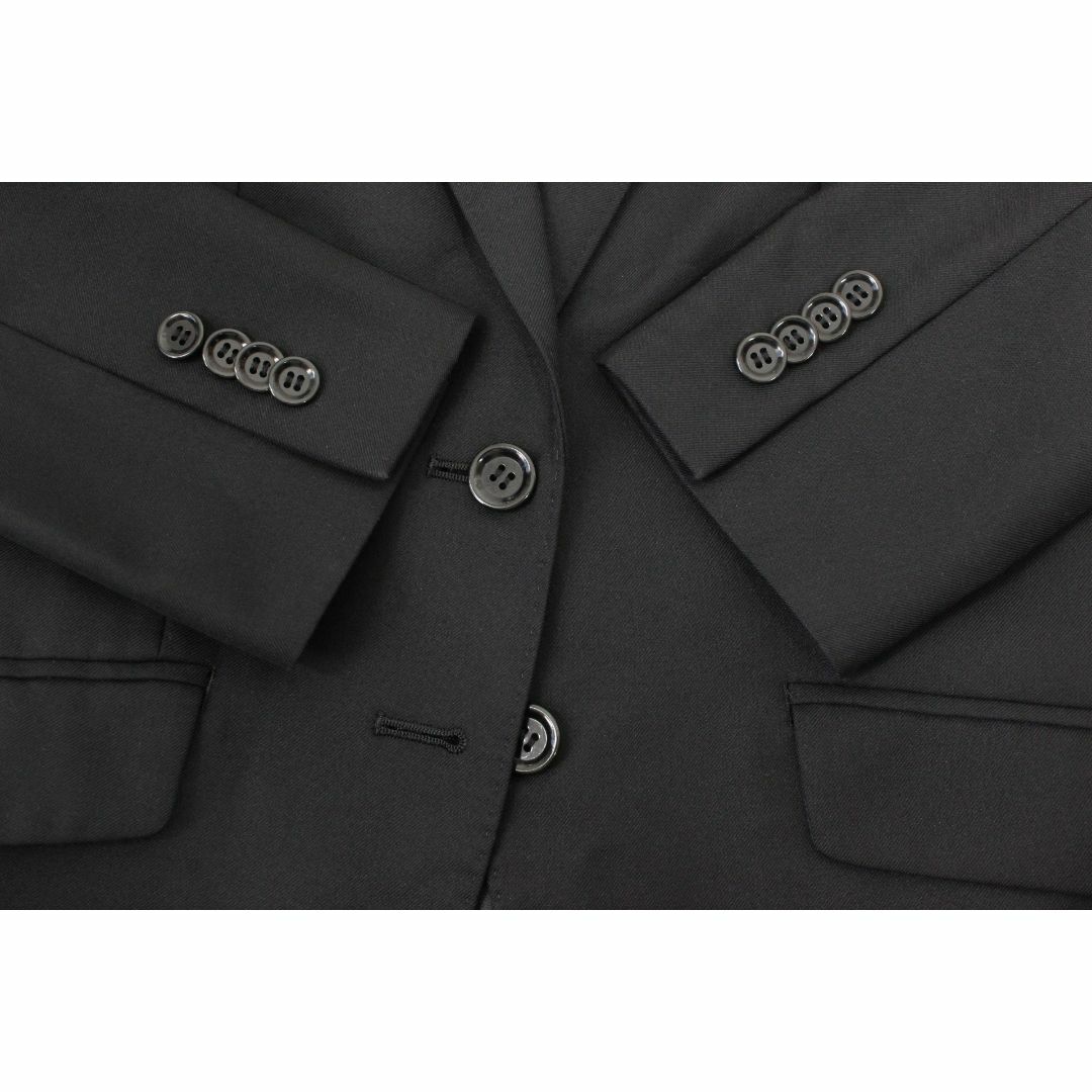 kumikyoku（組曲）(クミキョク)の43【極美品】組曲 クミキョク スカートスーツ 3 ブラック 黒 L 11号 絹 レディースのフォーマル/ドレス(スーツ)の商品写真