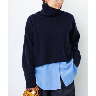 ドゥーズィエムクラス(DEUXIEME CLASSE)の完売品★Deuxieme classe Cropped タートルネック(ニット/セーター)