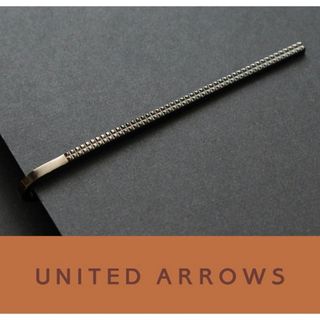 ユナイテッドアローズ(UNITED ARROWS)の3728◆ユナイテッドアローズ◆ネクタイピンヘアピン～ガンメタタイピン～タイバー(ネクタイピン)