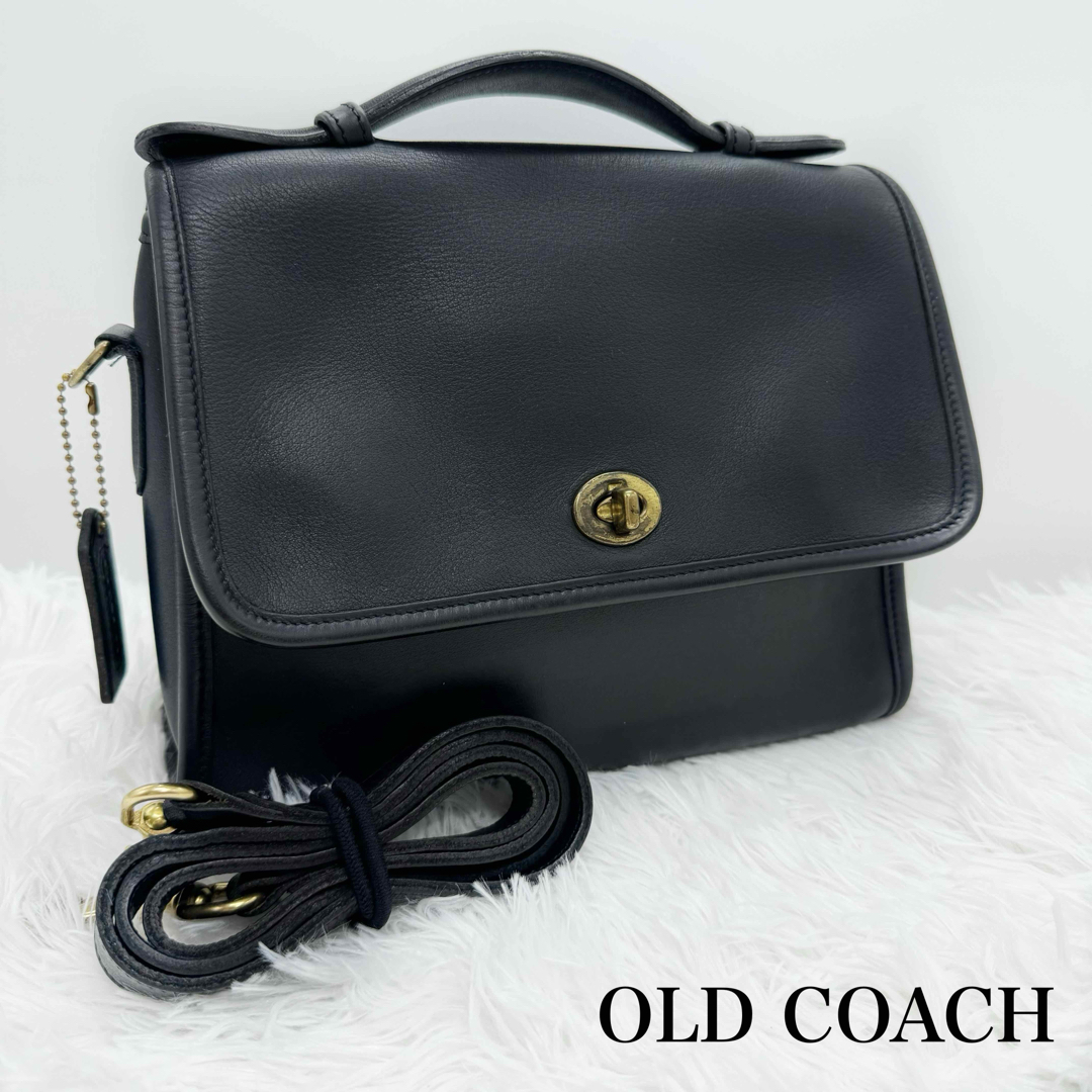 美品✨COACH オールドコーチ　2wayハンド　ショルダーバッグ　ターンロックKのOLDCOACH