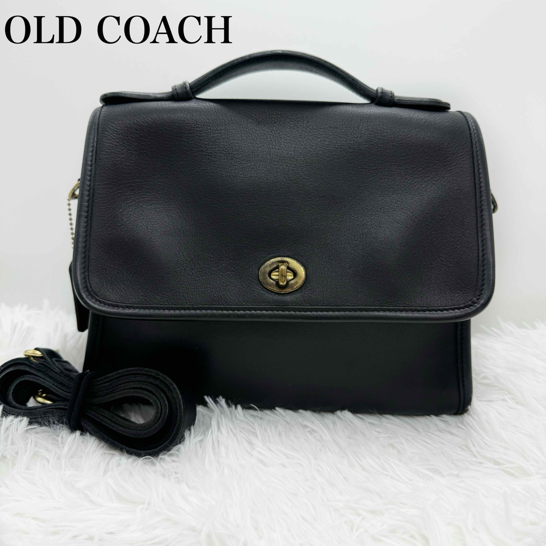 COACH(コーチ)の美品✨COACH オールドコーチ　2wayハンド　ショルダーバッグ　ターンロック レディースのバッグ(ショルダーバッグ)の商品写真