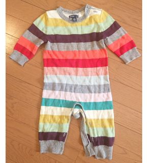 ベビーギャップ(babyGAP)のベビーギャップ ニットロンパース 70サイズ(ロンパース)