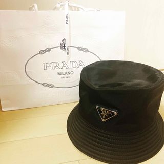 プラダ(PRADA)のPRADA バケットハット2月まで限定値下げ中(ハット)