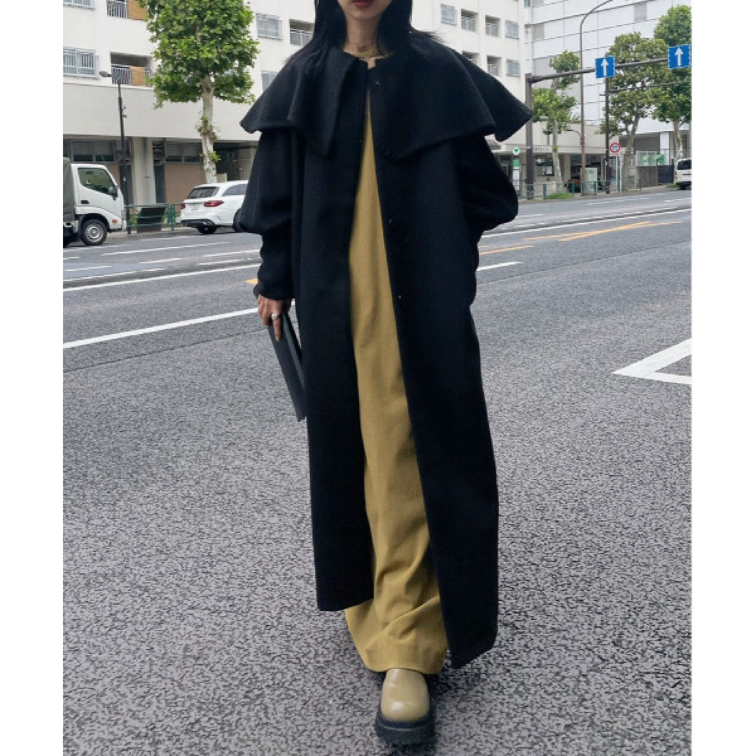 新品　Ameri 2WAY CAPE PUFF SLEEVE COAT