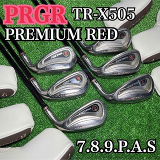 プロギア(PRGR)のB2085 PRGR TR-X505 PREMIUM RED レディース 右利き(クラブ)