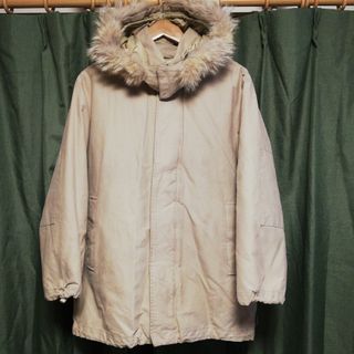 モンクレール(MONCLER)の希少90's00'sフランス製【モンクレール】フーディーダウンジャケット(ダウンジャケット)