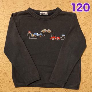 ファミリア(familiar)のファミリア トレーナー 紺色 120(Tシャツ/カットソー)