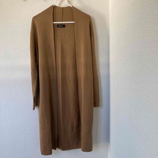 ユナイテッドアローズグリーンレーベルリラクシング(UNITED ARROWS green label relaxing)のGREEN LABEL RELAXING  キャメル　ロング　カーディガン　(カーディガン)