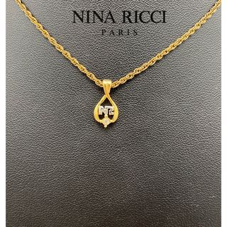 ニナリッチ(NINA RICCI)のNINARICCI ニナリッチ　NRロゴ　ビジュー　デザイン　ネックレス(ネックレス)