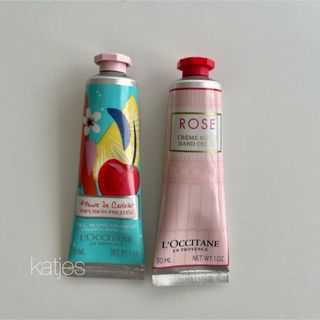 ロクシタン(L'OCCITANE)のロクシタン チェリーライムジェリー・ローズ ハンドクリームセット(ハンドクリーム)