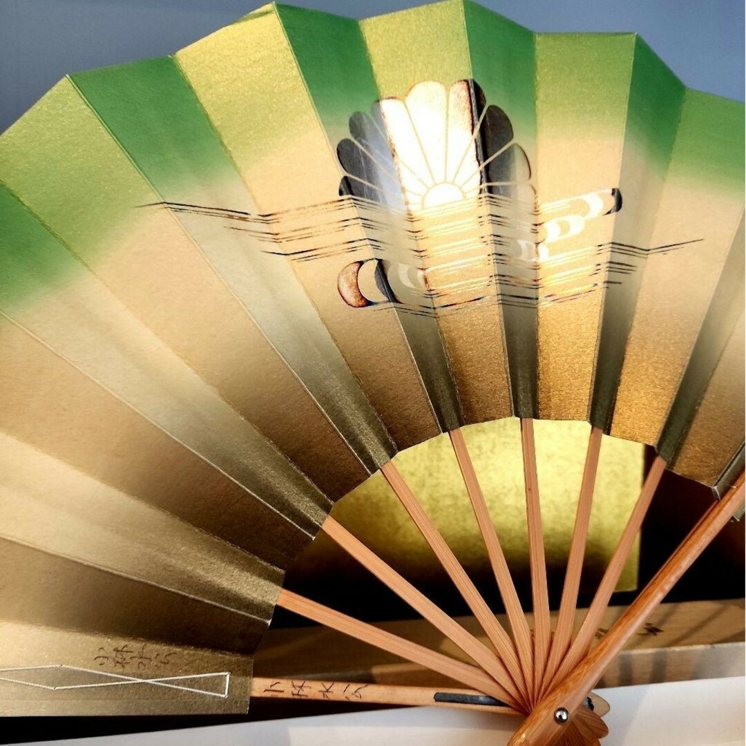 500)舞扇 松柄 紫 金 詩吟 舞踊 扇子 しょうが 500)舞扇 松柄 紫 金 詩吟 舞踊 扇子 しょうが
