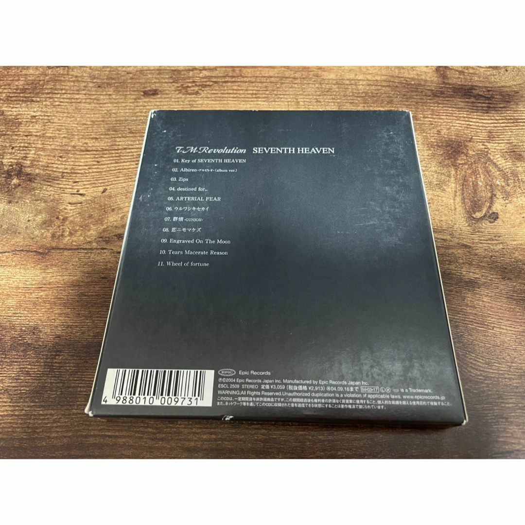 T.M.Revolution CD「SEVENTH HEAVEN」西川貴教TMRの通販 by トム T.M.Revolution CD「SEVENTH HEAVEN」西川貴教TMRの通販 by トム