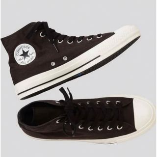 コンバース(CONVERSE)の【美品】コンバース×MHL別注オールスターハイカット 23.5cm チャコール(スニーカー)