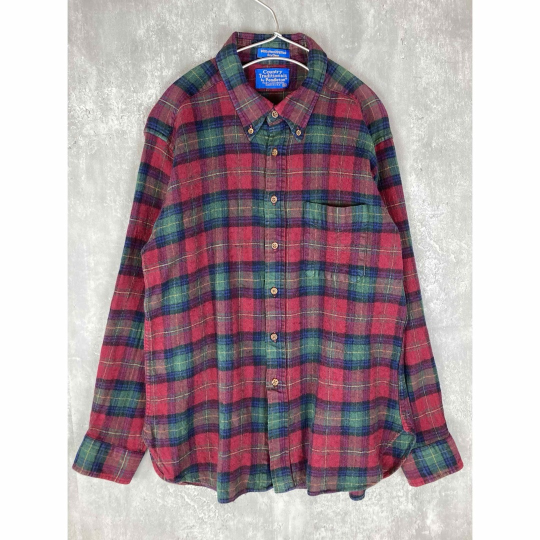 PENDLETON(ペンドルトン)の【PENDLETON】 ペンドルトン 90's USA製 珍品 L〜XLサイズ メンズのトップス(シャツ)の商品写真