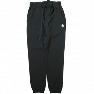 アベイシングエイプ(A BATHING APE)のA BATHING APE ア ベイシング エイプ HEAD PATCH NYLON EASY PANTS ベルテッドナイロンイージーパンツ 001PTG301015X S ブラック BAPE ボトムス【中古】【A BATHING APE】(その他)