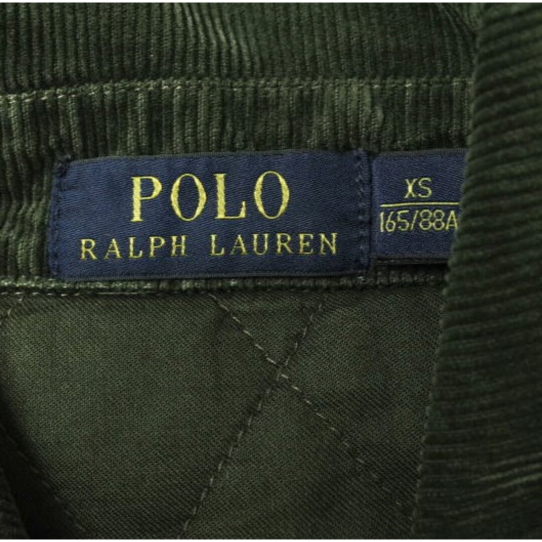 POLO RALPH LAUREN(ポロラルフローレン)のPOLO RALPH LAUREN ポロ・ラルフローレン スウェットフィールドジャケット XS OLIVE 中綿 ミリタリー M-65 アウター【中古】【POLO RALPH LAUREN】 メンズのジャケット/アウター(ミリタリージャケット)の商品写真