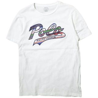 ポロラルフローレン(POLO RALPH LAUREN)のPOLO RALPH LAUREN ポロ・ラルフローレン カスタムスリムフィット ロゴTシャツ 710843009001 M ホワイト 半袖 トップス【中古】【POLO RALPH LAUREN】(Tシャツ/カットソー(半袖/袖なし))