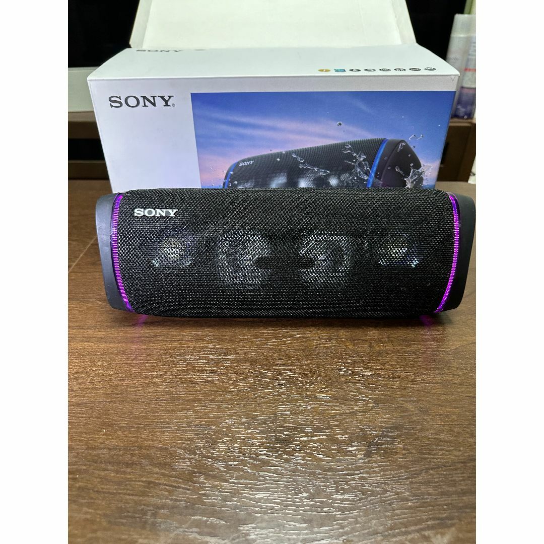 SONY ワイヤレスポータブルスピーカー ブラック SRSXB43Bスマホ/家電/カメラ
