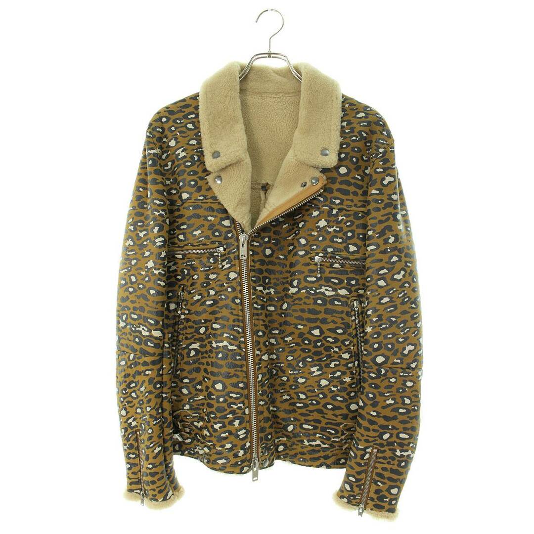 UNDERCOVER(アンダーカバー)のアンダーカバー  UC2B9207-2/Leopard shearling jacket レオパードシャーリングレザージャケット メンズ 4 メンズのジャケット/アウター(レザージャケット)の商品写真