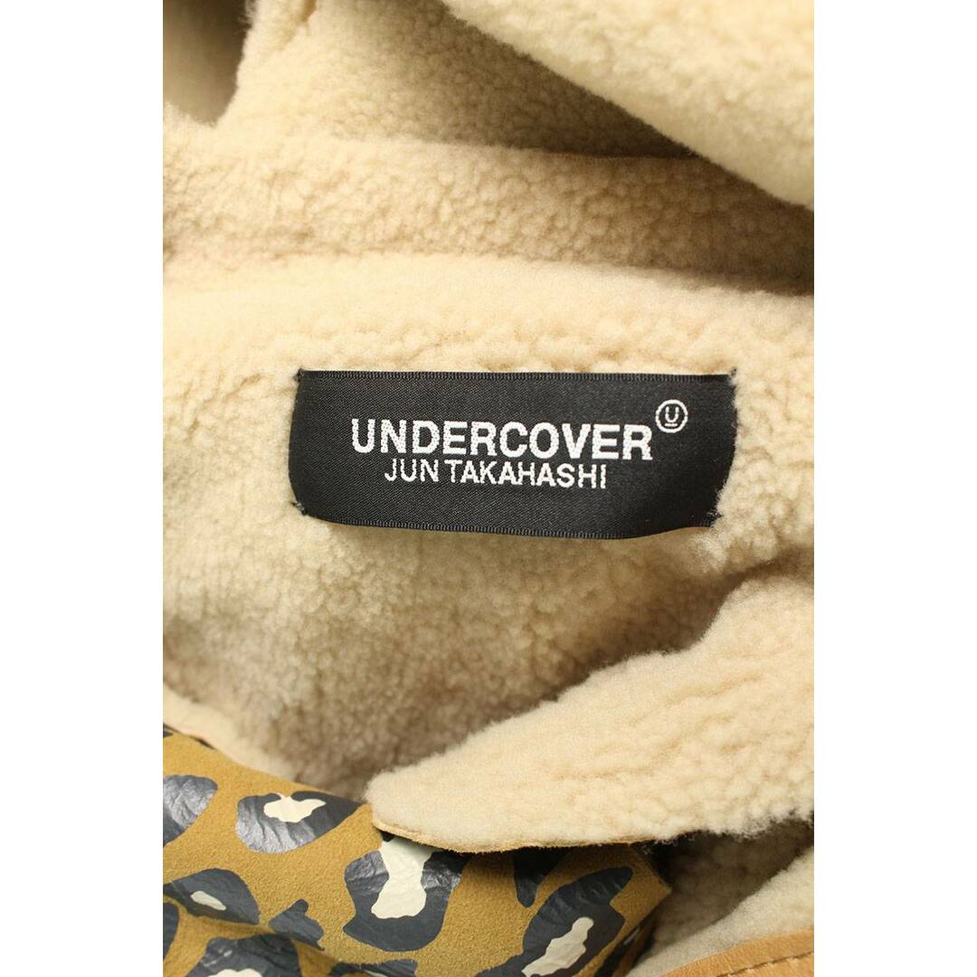 UNDERCOVER(アンダーカバー)のアンダーカバー  UC2B9207-2/Leopard shearling jacket レオパードシャーリングレザージャケット メンズ 4 メンズのジャケット/アウター(レザージャケット)の商品写真