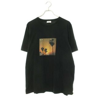 サンローラン(Saint Laurent)のサンローランパリ  646354 Y36AC ダメージ加工サンセットパームツリープリントTシャツ メンズ M(Tシャツ/カットソー(半袖/袖なし))