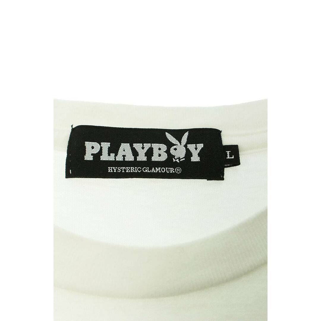 PLAYBOY(プレイボーイ)のプレイボーイ  1241CT06 フォトプリントTシャツ メンズ L メンズのトップス(Tシャツ/カットソー(半袖/袖なし))の商品写真