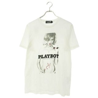 プレイボーイ(PLAYBOY)のプレイボーイ  1241CT06 フォトプリントTシャツ メンズ L(Tシャツ/カットソー(半袖/袖なし))