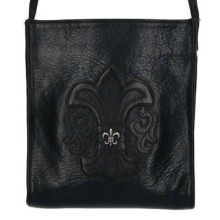 クロムハーツ(Chrome Hearts)のクロムハーツ  SQ PKT BS FLUER/スクエアポケット BSフレアパッチレザーショルダーバッグ メンズ(ショルダーバッグ)