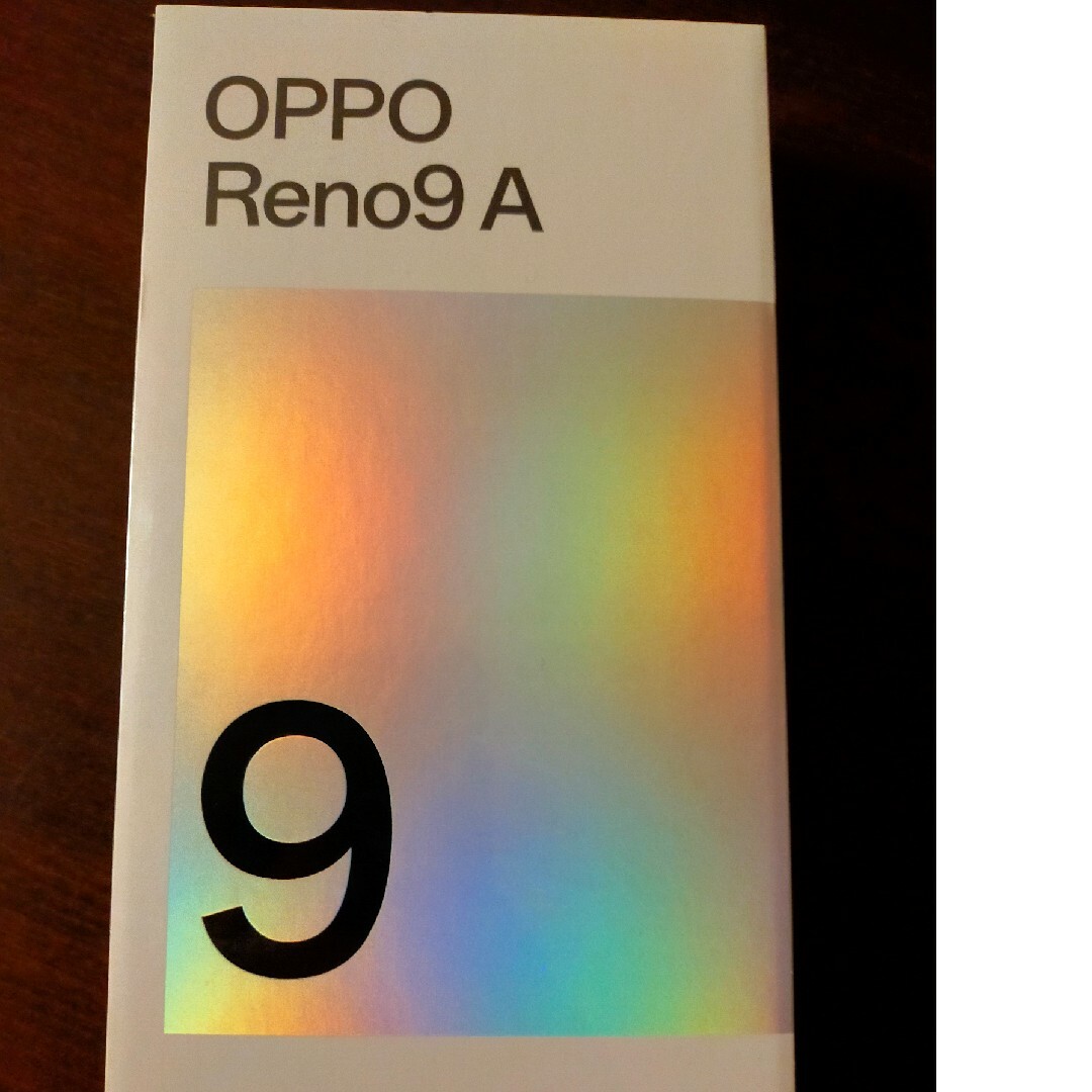 【12月スーパーSALE 15％OFF】 OPPO Reno9A ワイモバイル版　新品未開封　ブラック スマートフォン本体