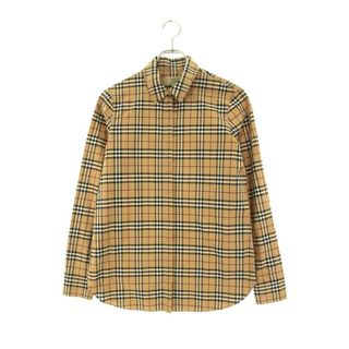 バーバリー(BURBERRY)のバーバリー  4067821 ノヴァチェック比翼長袖シャツ レディース XS(シャツ/ブラウス(長袖/七分))