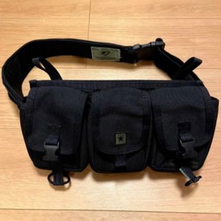 ダブルタップス(W)taps)の絶版！PORTER x WTAPS 別注限定ミリタリーバック BLACK(その他)