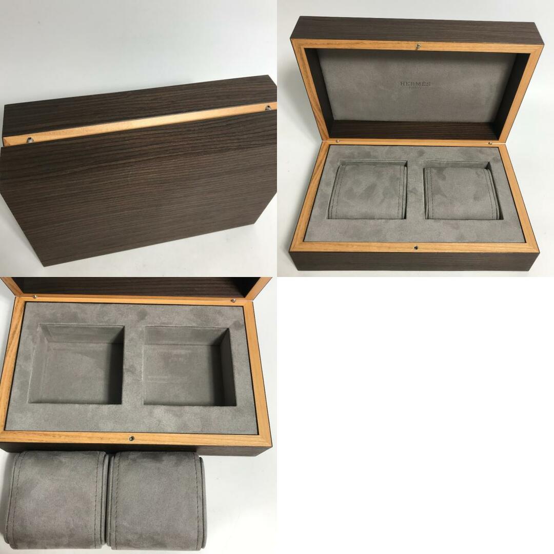 HERMES - エルメス HERMES ウォッチケース 2本 ペア 時計ケース HERMES - エルメス HERMES ウォッチケース 2本 ペア 時計ケース