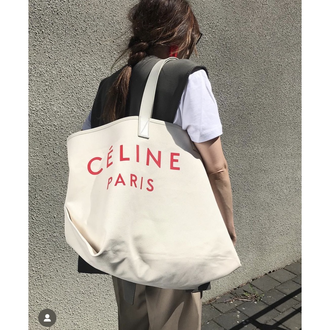 バッグセリーヌ CELINE  メイドイントート  ミディアム　キャンバス