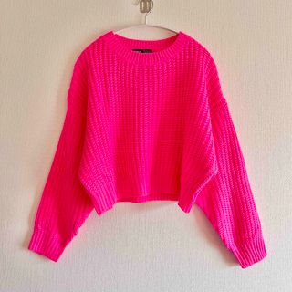 SHEIN Frenchy 無地柄 リブニット ドロップショルダー セーター (ニット/セーター)