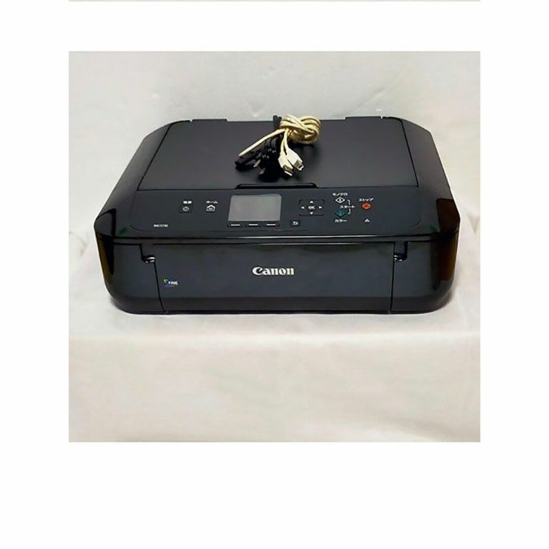 Canon(キヤノン)の完動品！キャノンプリンター・MG-5730・黒 スマホ/家電/カメラのPC/タブレット(PC周辺機器)の商品写真