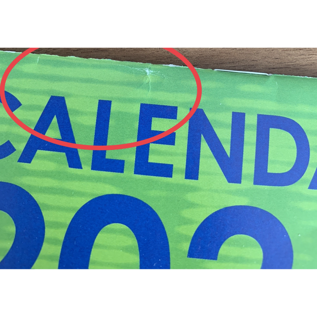 ブルーロック くら寿司 カレンダー 2024年 インテリア/住まい/日用品の文房具(カレンダー/スケジュール)の商品写真