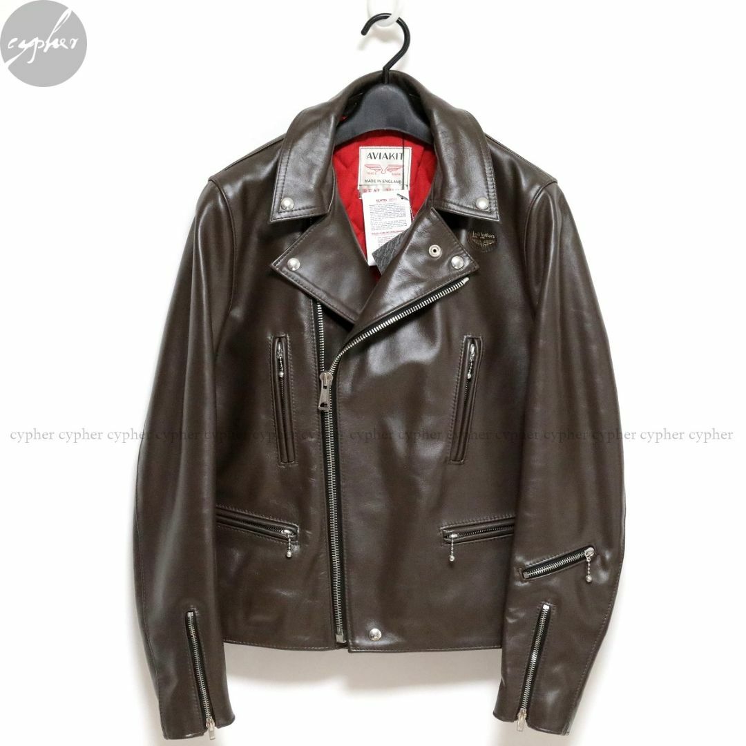 Lewis Leathers - 38 ルイスレザー 402T ライトニング レザー Lewis Leathers - 38 ルイスレザー 402T ライトニング レザー