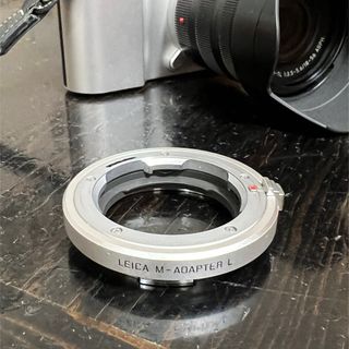 ライカ(LEICA)のLeica ライカ T用TL用 Mレンズアダプター シルバー 18765(その他)