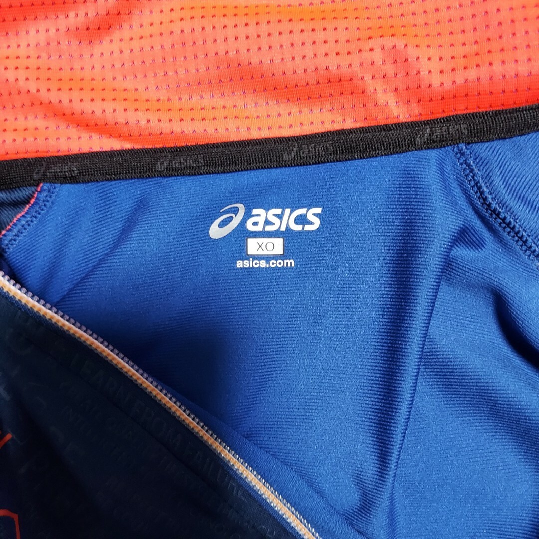 asics(アシックス)の☆ASICS　アシックス　長袖　ジャケット　ロングフリーブ　ジャージ メンズのトップス(ジャージ)の商品写真