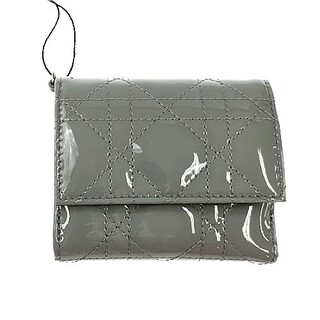 ディオール(Christian Dior) 財布(レディース)（グレー/灰色系）の通販 