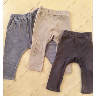ジーユー(GU)の90センチ　パンツ　ズボン(パンツ/スパッツ)