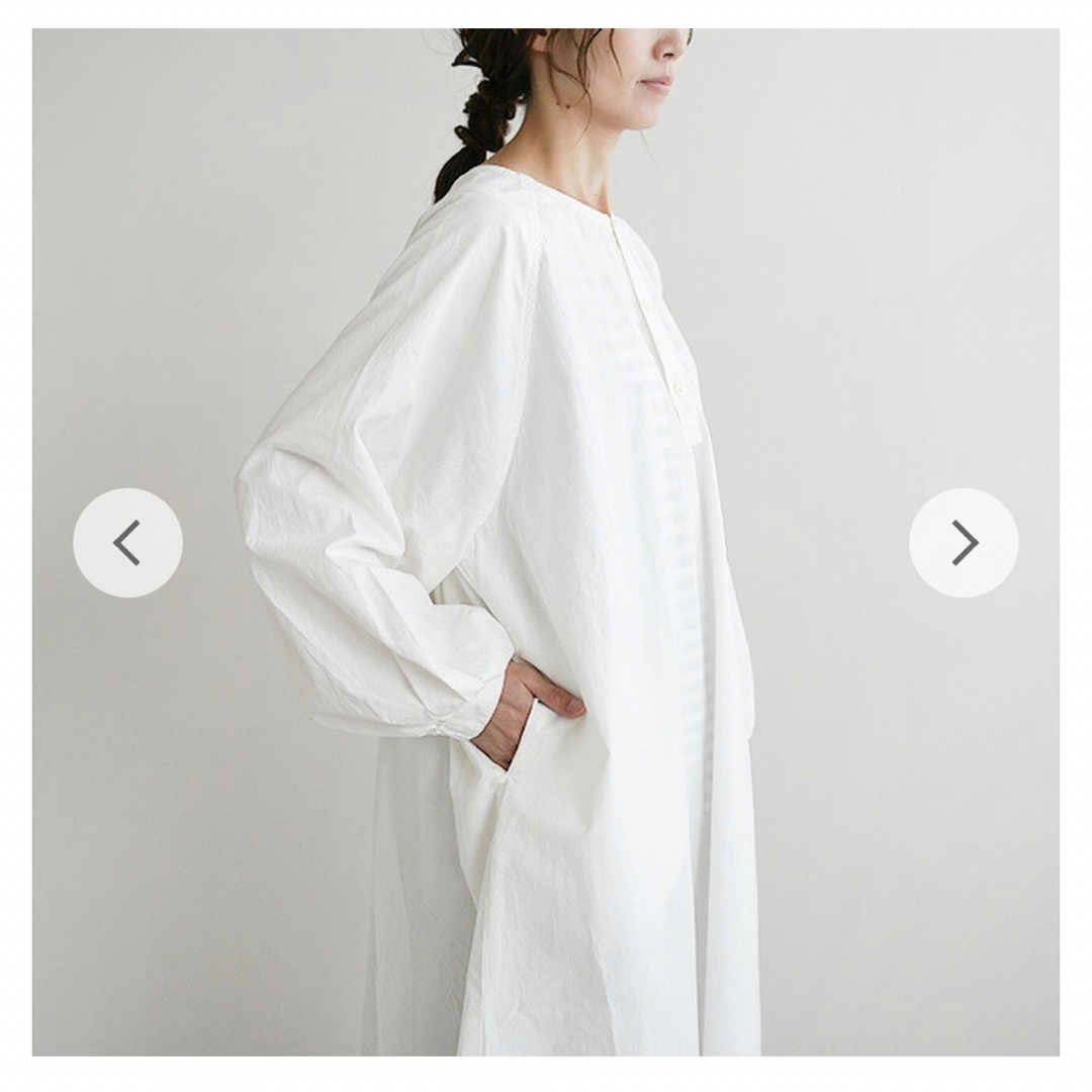 nest Robe(ネストローブ)のsolamonat poche｜ウェザーバルーン2Wayワンピース レディースのワンピース(ロングワンピース/マキシワンピース)の商品写真