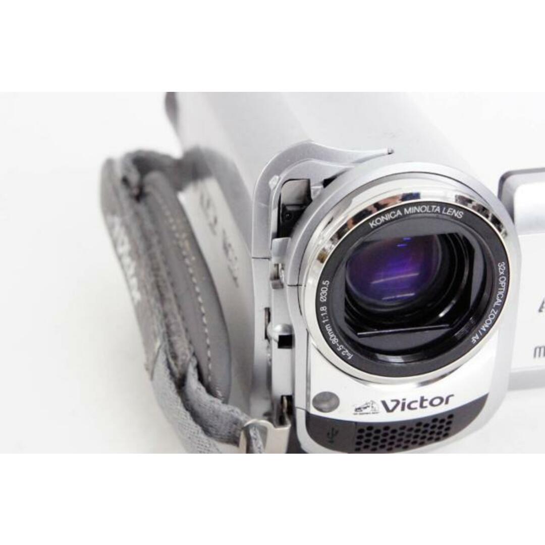 JVC Victorビクター エブリオEverio ビデオカメラ GZ-MG360-S シルバー HDD60GB